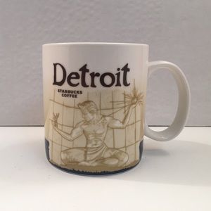 Starbucks Detroit Mug city series